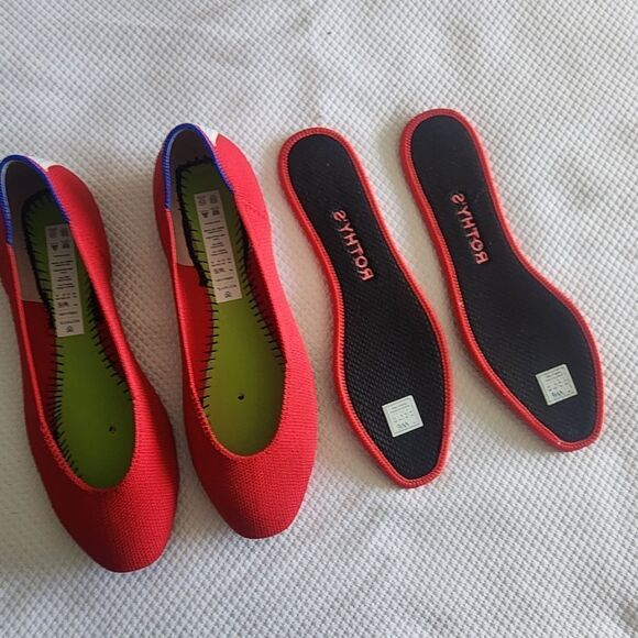 Rothy's Women's Red Flats - Picture 11 of 11